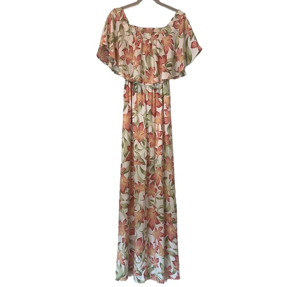 Show Me Your MuMu Floral Off-Shoulder Maxi Dress - Picture 8 of 9